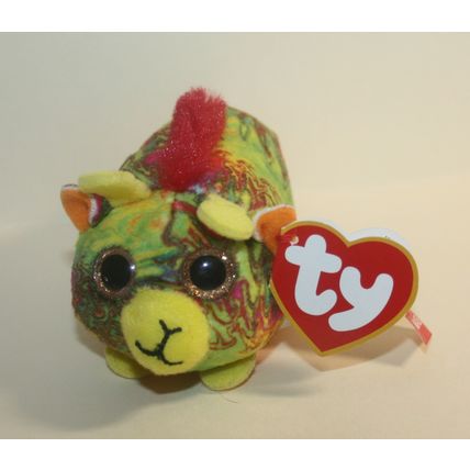 2019 McDonalds Teenie Teeny Tys Mabs the Giraffe with Tag Red Mane