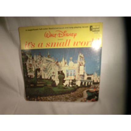 WALT DISNEY - IT'S A SMALL WORLD - Vinyl -Very Good - DISNEYLAND #3925 *