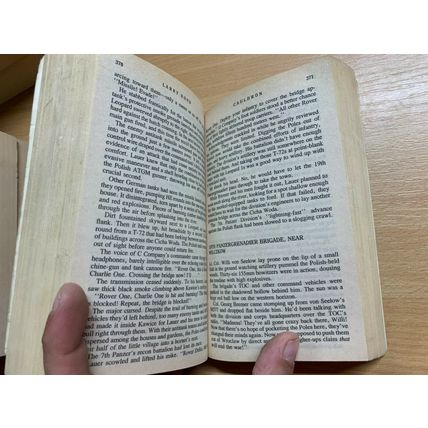 1994 LARRY BOND "CAULDRON" WAR FICTION USA PAPERBACK BOOK (P3)
