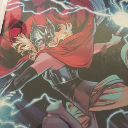 2022 Marvel Stormbreakers Comics Jane Foster The Mighty Thor Canero Variant #1