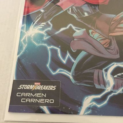 2022 Marvel Stormbreakers Comics Jane Foster The Mighty Thor Canero Variant #1