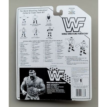wwf ljn hasbro wrestling superstars series 9 rick steiner wrestling figure