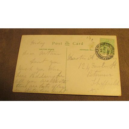 1907 fr Postcard - The West Beach, Southend On Sea - Essex