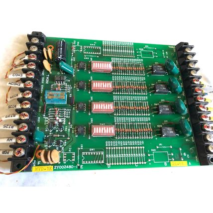HITATCHI MVD-1K 2Y002480-1 E PLC CIRCUIT BOARD,2Y002480-1BE,2Y002480-1E,TF,TK
