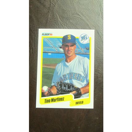 Three (3) Tino Martinez Baseball Cards (See Pictures and Descriptions Below)