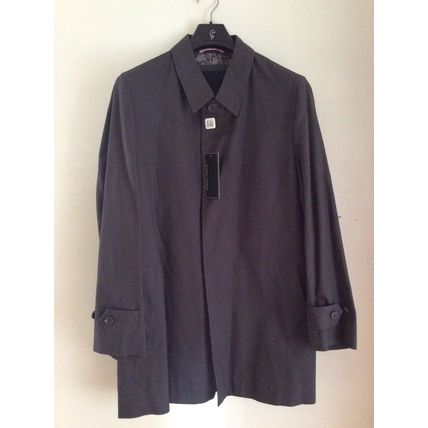 Gianni Feraud - M - 40" Gents Grey Stylish Smart Overcoat Jacket Coat Rrp £375