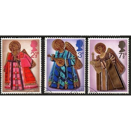 1972 - GB - Christmas - Set - Very Fine Used - Stock Clearance