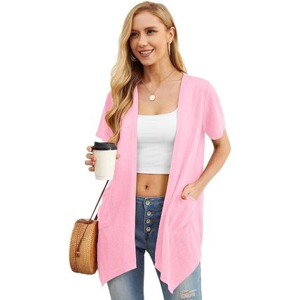 QIXING Womens Summer Lightweight Cardigan - Sun Protection, Breathable, Size XL