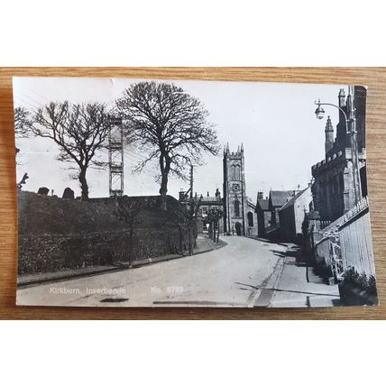 PHOTOCARD: KIRKBURN, INVERBERVIE, ABERDEENSHIRE: FITZWILLIAMS, 1967