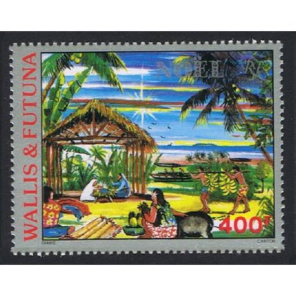 Wallis and Futuna Nativity Scene Airmail 1988 MNH SG#541 MI#561 Sc#C161