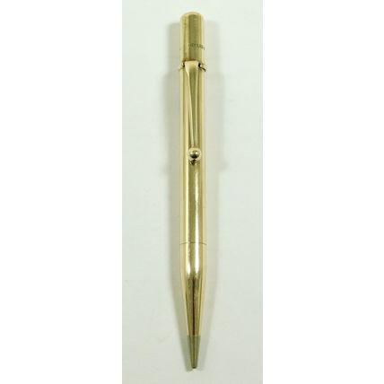 Vintage Rolled Gold Propelling Pencil Working Made In England c1930