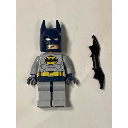 LEGO Batman Dark Blue Mask No Cape Minifigure sh025 Sh0025 Type 2 Cowl 6857 6860