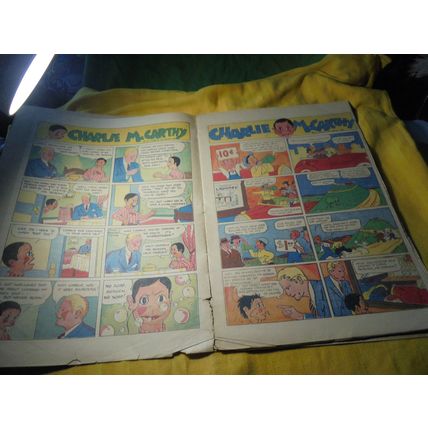 Pre-Superman Comic Book! 1938 Edgar Bergen presents Charlie McCarthy! Very RARE!