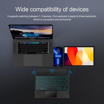 Keyboard Case Compatible with Xiaomi Redmi Pad SE 11'' 2023,Magnetic Detachable