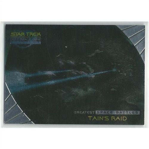 STAR TREK ' DS9 MEMORIES ' GREATEST BATTLES card # SB4 (1999)