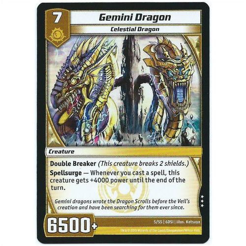 Kaijudo - DragonStrike Infernus - 5/55 - Gemini Dragon