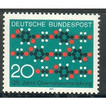 Germany 1971 - SG1573 - 125 years of Chemical Fibre Research (unused)