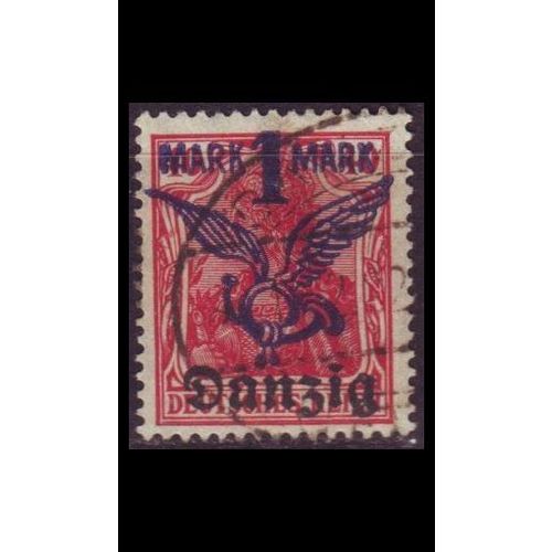 GERMANY REICH Danzig [1920] MiNr 0052 ( OO/used )