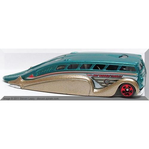 Hot Wheels - Low Flow: HW City Works '11 #6/10 - #175/244 *Teal Edition*