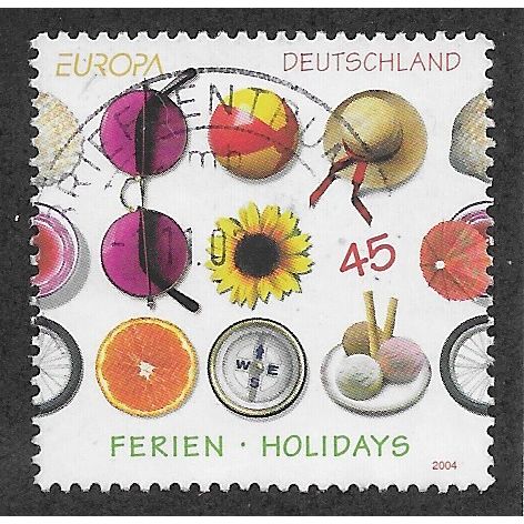 GER 2004 45c 'EUROPA - HOLIDAYS' FINE USED (EBID53-663)