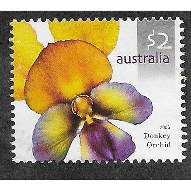 AUS 2006 $2.00 'DONKEY ORCHID' FINE USED (EBID68-453)