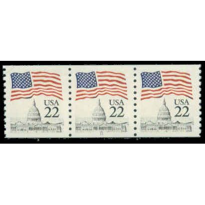 2115a 22c U.S. Flag Very Fine MNH PNC 11/3 R0698