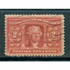 Used 324 2c Thomas Jefferson Just Clears C2527