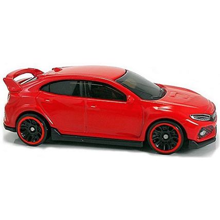 Hot Wheels - 2018 Honda Civic Type R: Nightburnerz #5/10 - #171/250 (2019) *Red*