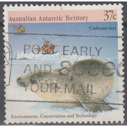 Australian Antarctic Territory 1988 Michel 81 O Cote (2005) 1.10 Euro Phoque