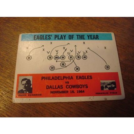 1965 Philadelphia, Play of the Year, EAGLES vs COWBOYS, #140