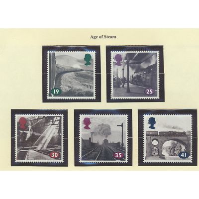 Great Britain Stamps Scott #1553 To 1537, Mint Never Hinged