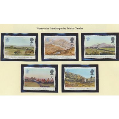Great Britain Stamps Scott #1548 To 1552, Mint Never Hinged
