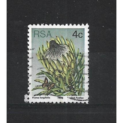 SouthAfrica.SG417 4c Protea Longifolia.Fine Used.Sep25s