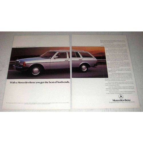 1984 Mercedes-Benz T-Series Estate Car Ad - The Best