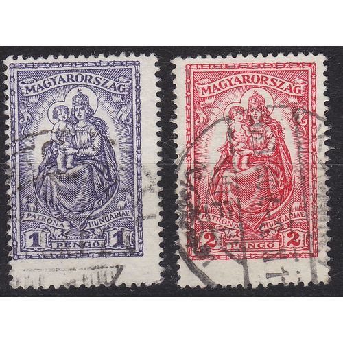 UNGARN HUNGARY [1926] MiNr 0427,28 ( O/used )