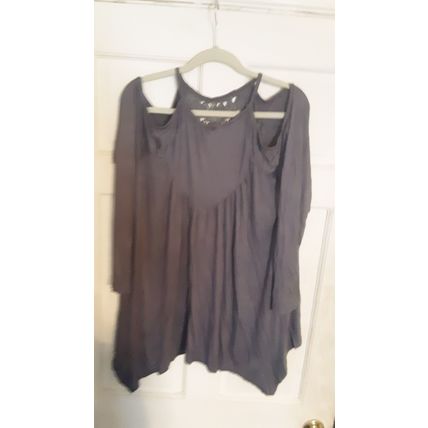 Leo Rosi Women's Laura Top. Plus Sizes Available. Grey Xx-Large(20-22