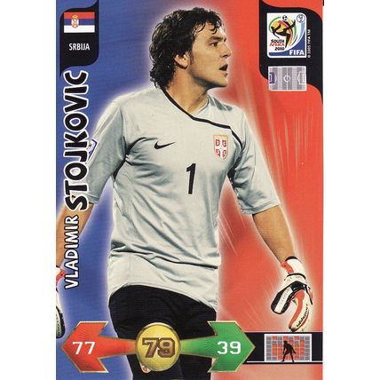 Adrenalyn XL World Cup 2010 Vladimir Stojkovic Serbia