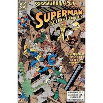 Action Comics (Vol 1) # 670 VFN+ ORIG US COMICS