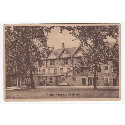 Kings House the Green Tower of London Postcard