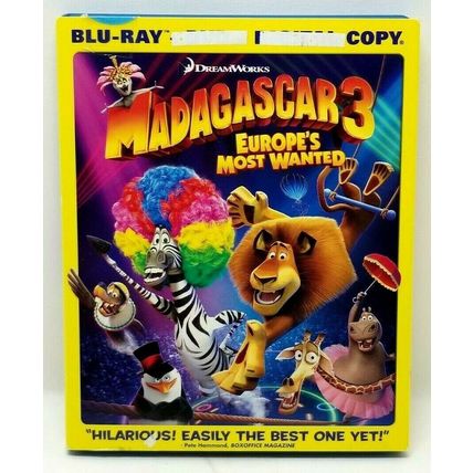 Madagascar 3: Europe's Most Wanted Blu-ray / DVD, 2-Disc Set (L29