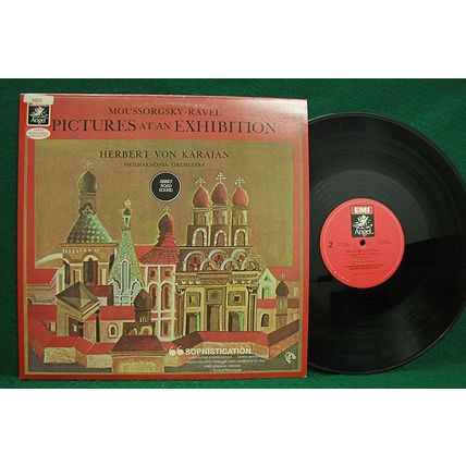 Karajan - Moussogsky-Ravel: Pictures At An Exhibition - RL 32025 - NM