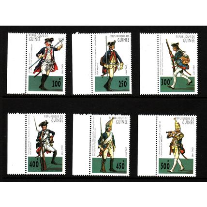 1997 UNIFORMS SET 6 VALS U/M MINT#4