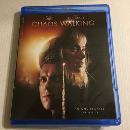 2021 Chaos Walking Movie with Daisy Ridley & Tom Holland (No DVD No Digital)