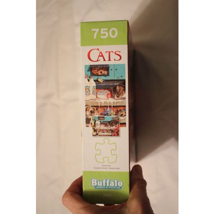 DOORSTEP RAIDERS 750 PIECE PUZZLE SEALED CATS KITTENS