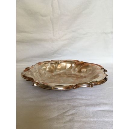HOKA Silver Plated Rococo Style Bowl Dish Vintage from Germany Collectable