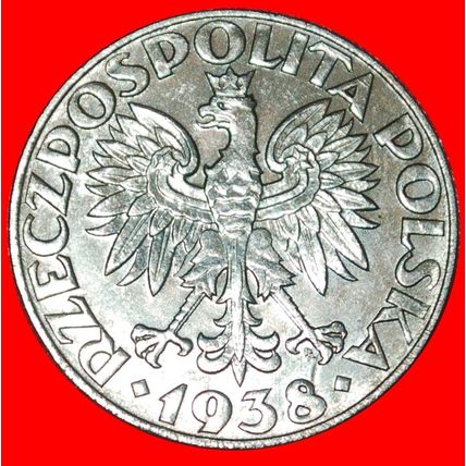 OCCUPATION BY GERMANY (1939-1944): POLAND ★ 50 GROSHES 1938★LOW START★NO RESERVE