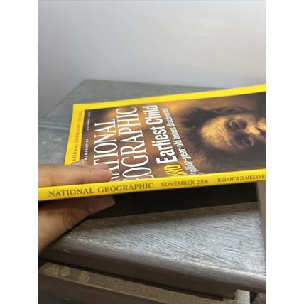 National Geographic Magazine November 2006 Earliest Child Collectable