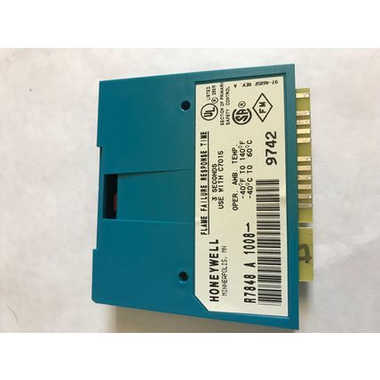 HONEYWELL R7848 A 1008,HONEYWELL INFRARED FLAME AMPLIFIER BURNER CONTROL,ER,TL