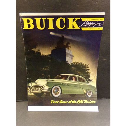 February 1951 Buick Magazine First Views Vol 12 No. 8