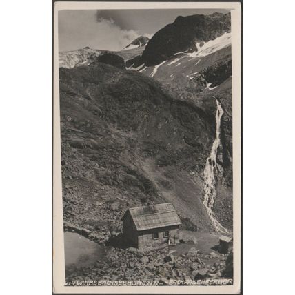 Winnebachseehütte, Bachfallenferner, Tirol, c.1930 - Much Heiss Foto-AK